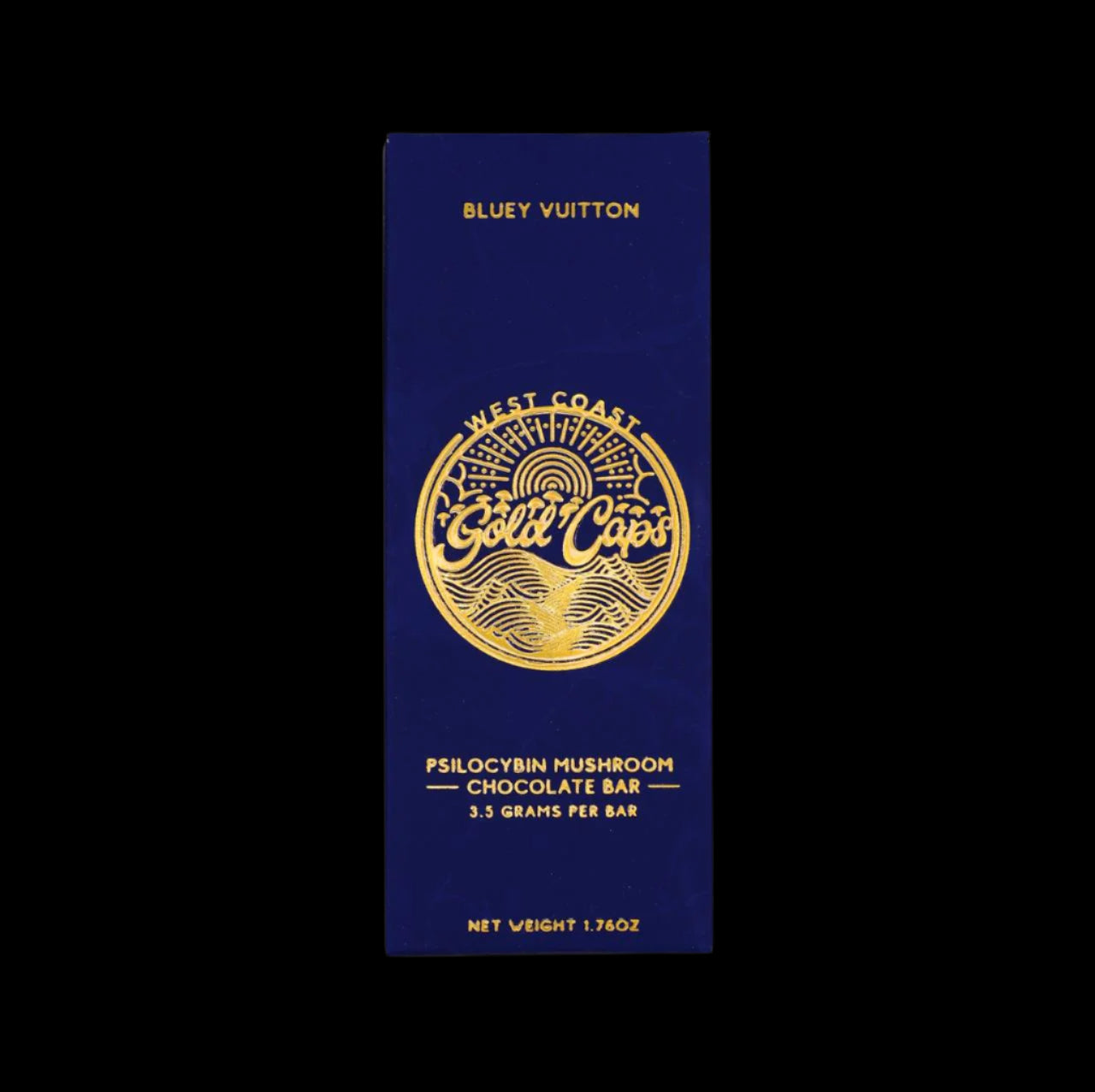 Gold Caps Choco Bar Bluey Vuitton