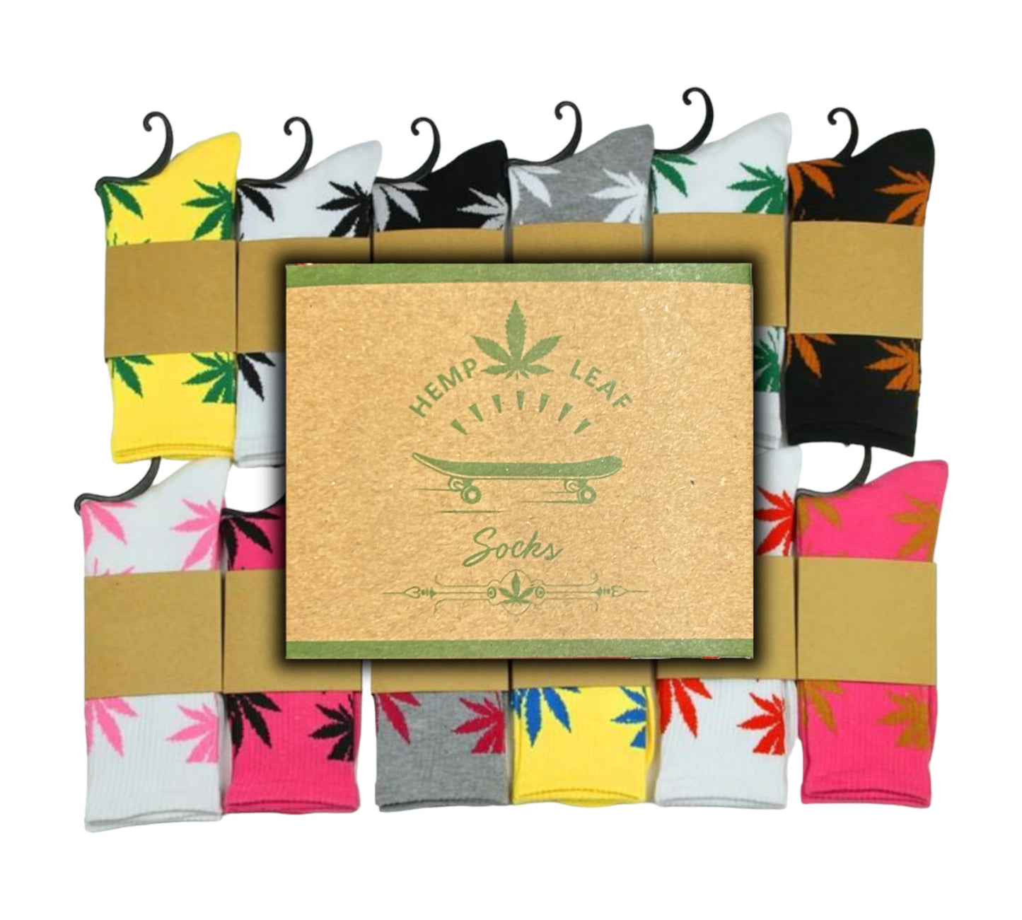 Hemp Leaf Socks